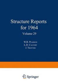 Cover image for Structure Reports for 1964