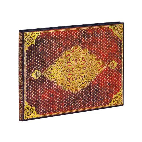 Cover image for Golden Trefoil Unlined Hardcover Guest Book
