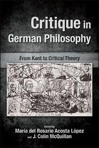 Cover image for Critique in German Philosophy: From Kant to Critical Theory