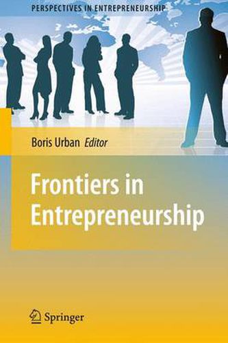 Cover image for Frontiers in Entrepreneurship