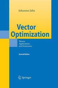 Cover image for Vector Optimization: Theory, Applications, and Extensions