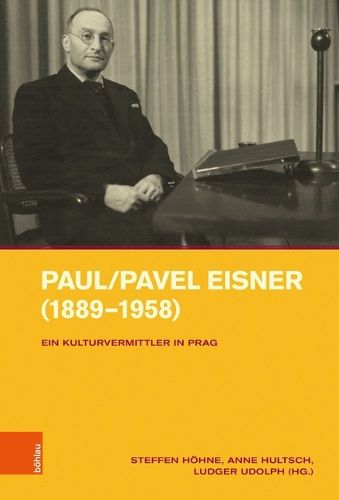 Cover image for Paul/Pavel Eisner (1889-1958)
