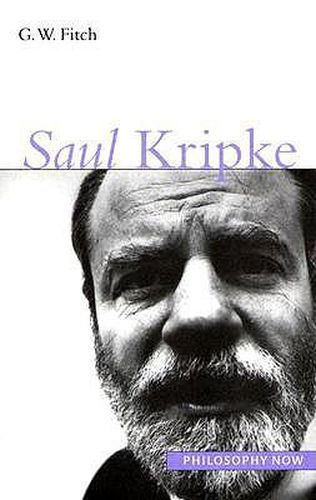 Cover image for Saul Kripke