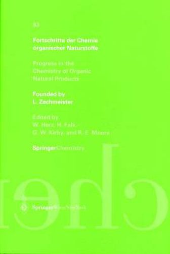 Cover image for Fortschritte der Chemie organischer Naturstoffe: Progress in the Chemistry of Organic Natural Products