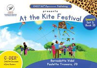 Cover image for C-DER (Cheetah decodable & early readers) Set3, book25. At the kite festival