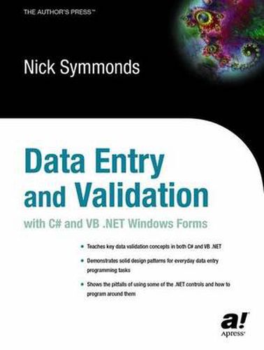 Cover image for Data Entry and Validation with C# and VB .NET Windows Forms