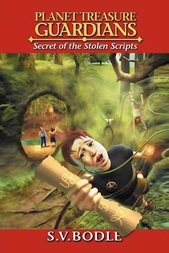 Cover image for Planet Treasure Guardians: Secret of the Stolen Scripts