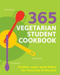 Cover image for 365 Vegetarian Student Cookbook