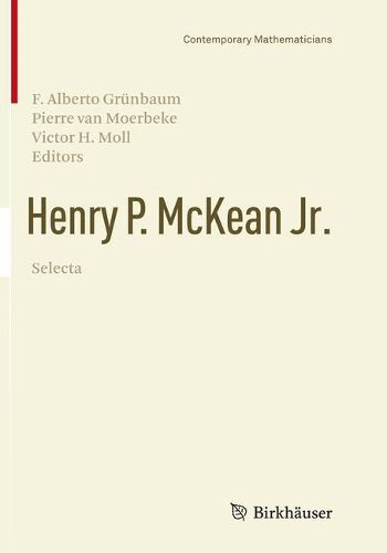 Cover image for Henry P. McKean Jr. Selecta