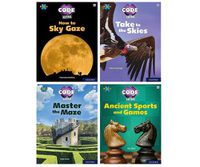 Cover image for Project X CODE Extra: White and Lime Book Bands, Oxford Levels 10 and 11: Sky Bubble and Maze Craze, Mixed Pack of 4