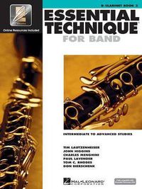 Cover image for Essential Elements for Band - Book 3 - Clarinet: Intermediate to Advanced Studies
