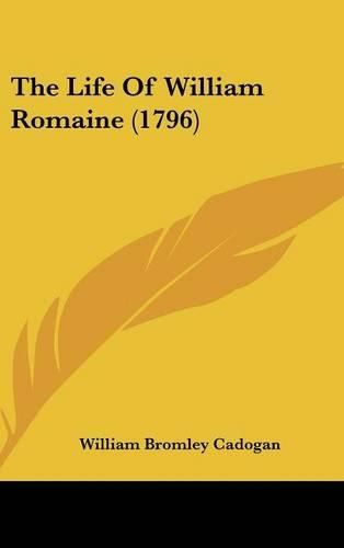 Cover image for The Life of William Romaine (1796)