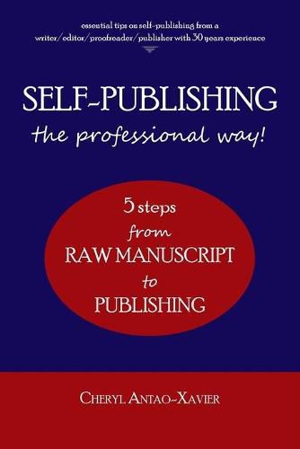 Cover image for SELF-PUBLISHING--the professional way!: 5-Steps from RAW MANUSCRIPT to PUBLISHING