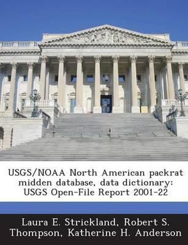 Usgs/Noaa North American Packrat Midden Database, Data Dictionary