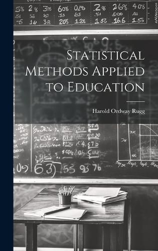 Cover image for Statistical Methods Applied to Education