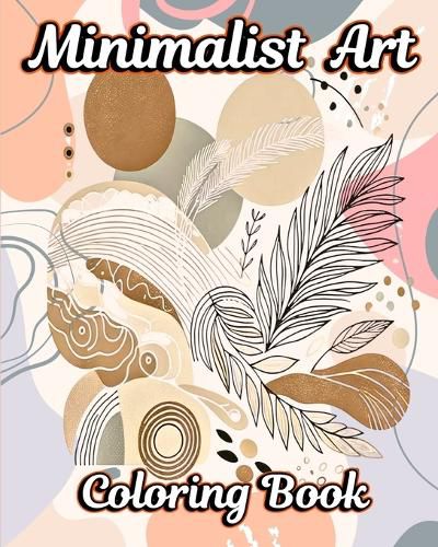 Cover image for Minimalist Art Coloring Book