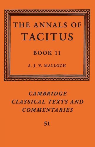 Cover image for The Annals of Tacitus: Book 11