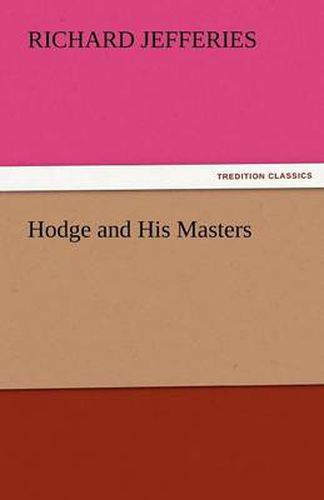 Cover image for Hodge and His Masters