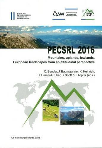 Cover image for Pecsrl 2016: Mountains, Uplands, Lowlands. European Landscapes from an Altitudinal Perspective