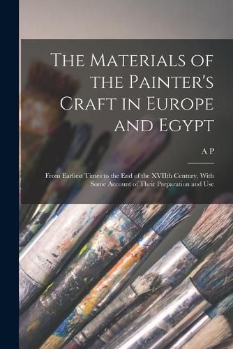 Cover image for The Materials of the Painter's Craft in Europe and Egypt