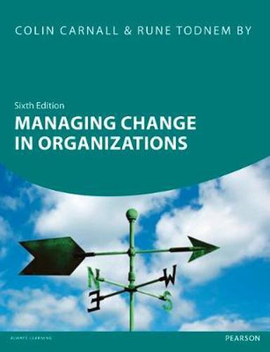 Cover image for Managing Change in Organizations