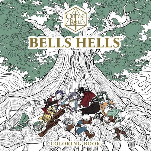 Cover image for Critical Role: Bells Hells Coloring Book