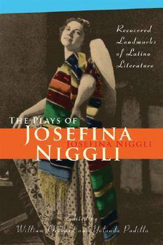 Cover image for The Plays of Josefina Niggli: Recovered Landmarks of Latino Literature