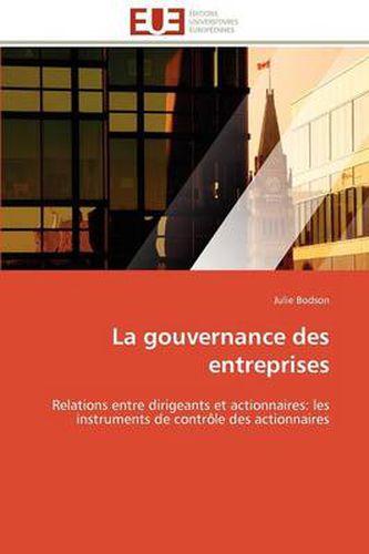 Cover image for La Gouvernance Des Entreprises