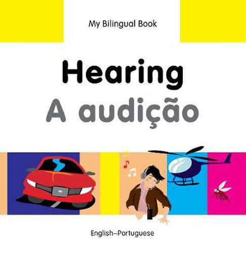 Cover image for My Bilingual Book - Hearing - Portuguese-english