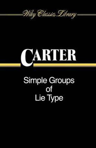 Cover image for Simple Groups of Lie Type