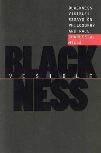 Cover image for Blackness Visible: Essays on Philosophy and Race