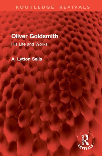 Cover image for Oliver Goldsmith