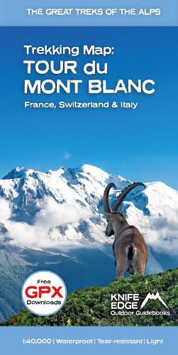 Cover image for Tour du Mont Blanc - Trekking Map