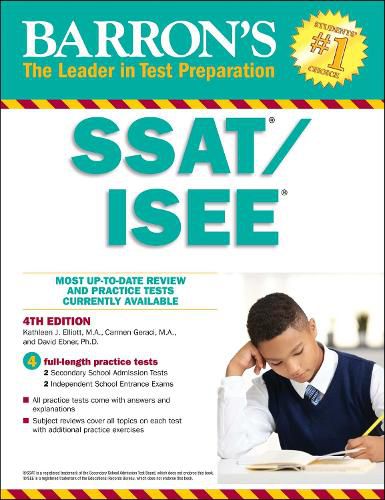 Cover image for SSAT/ISEE: High School Entrance Examinations