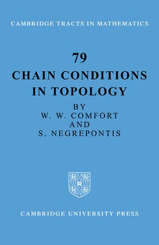 Cover image for Chain Conditions in Topology