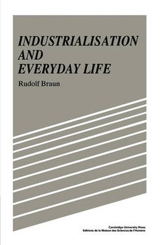 Cover image for Industrialisation and Everyday Life