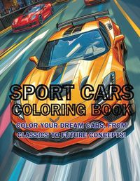 Cover image for Sport Cars Coloring Book