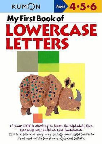Cover image for My First Book of Lowercase Letters