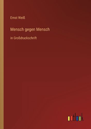 Cover image for Mensch gegen Mensch