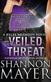 Cover image for Veiled Threat: A Rylee Adamson Novel, Book 7