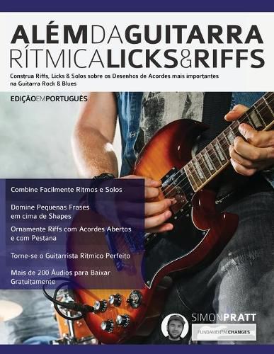 Cover image for Ale&#769;m da Guitarra Ri&#769;tmica - Licks & Riffs