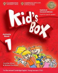 Cover image for Kid's Box Level 1 Activity Book with CD-ROM Updated English for Spanish Speakers