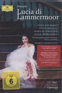 Cover image for Donizetti Lucia Di Lammermoor Bluray
