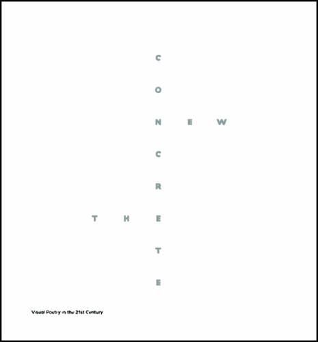 Cover image for The New Concrete: Visual Poetry in the 21st Century