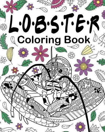 Cover image for Lobster Coloring Book