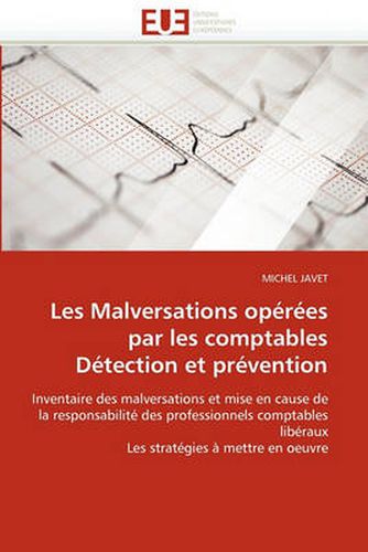 Cover image for Les Malversations Operees Par Les Comptables Detection Et Prevention