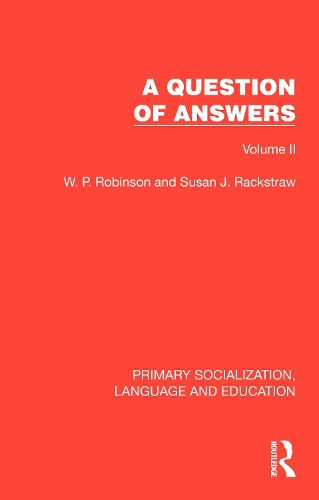 Cover image for A Question of Answers