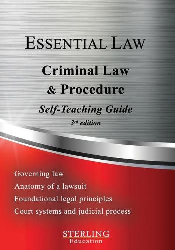 Cover image for Criminal Law & Procedure