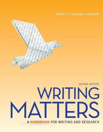 Cover image for Writing Matters 2e Tabbed (Comb) with Connect Composition for Writing Matters 2e Tabbed