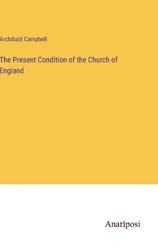 Cover image for The Present Condition of the Church of England